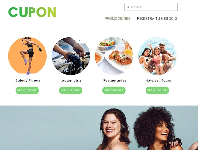 Design a stunning informative website by Fullmoondesignn | Fiverr