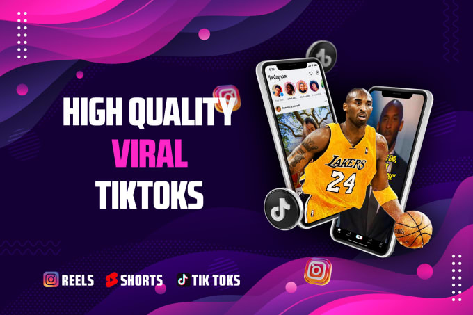Create tiktok videos, instagram reels and  shorts by