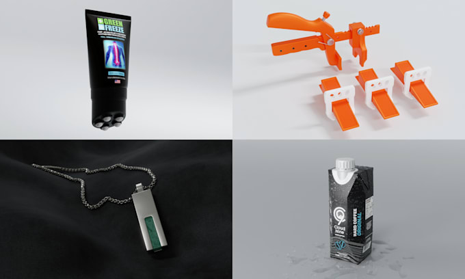 Do photorealistic 3d product rendering by Adetomaz | Fiverr