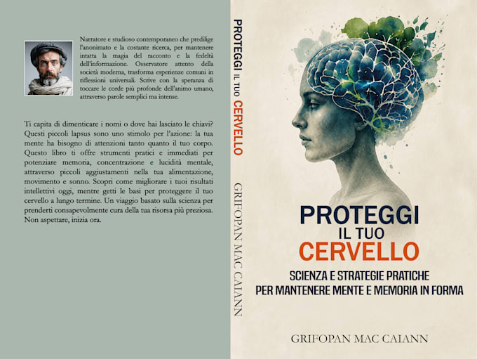 create a professional book cover design