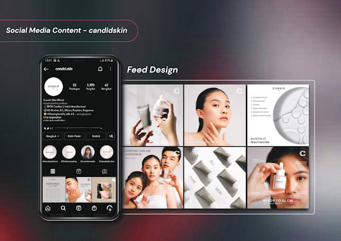 Design eye catching social media posts and stories by Rossarenita | Fiverr