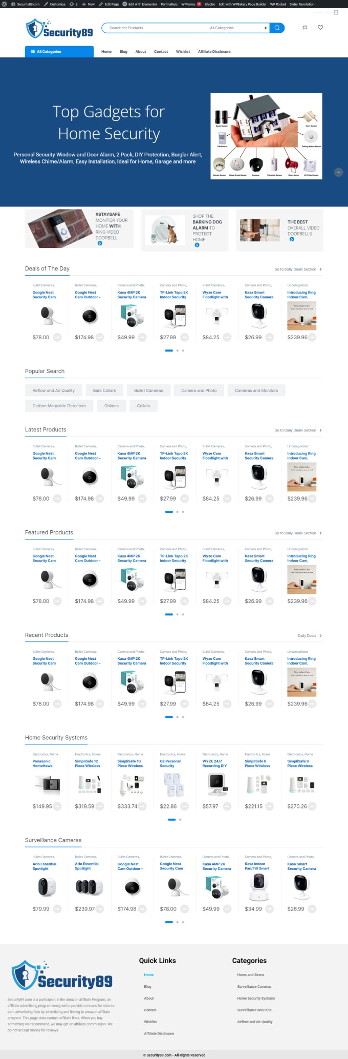 create amazon affiliate marketing website on wordpress