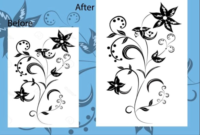 do best quality vector tracing, convert your any image into vector file