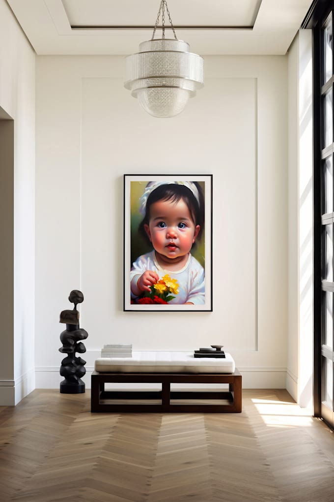 create an attractive frame mockup for your photo or image