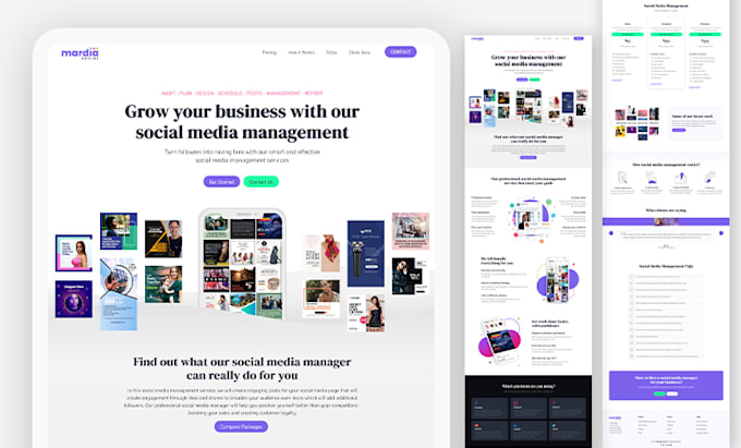 convert PSD to HTML, figma to HTML, full website conversion