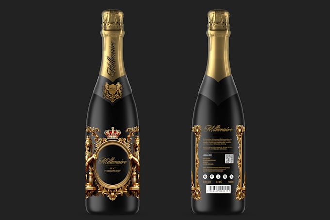 design a professional product label and packaging