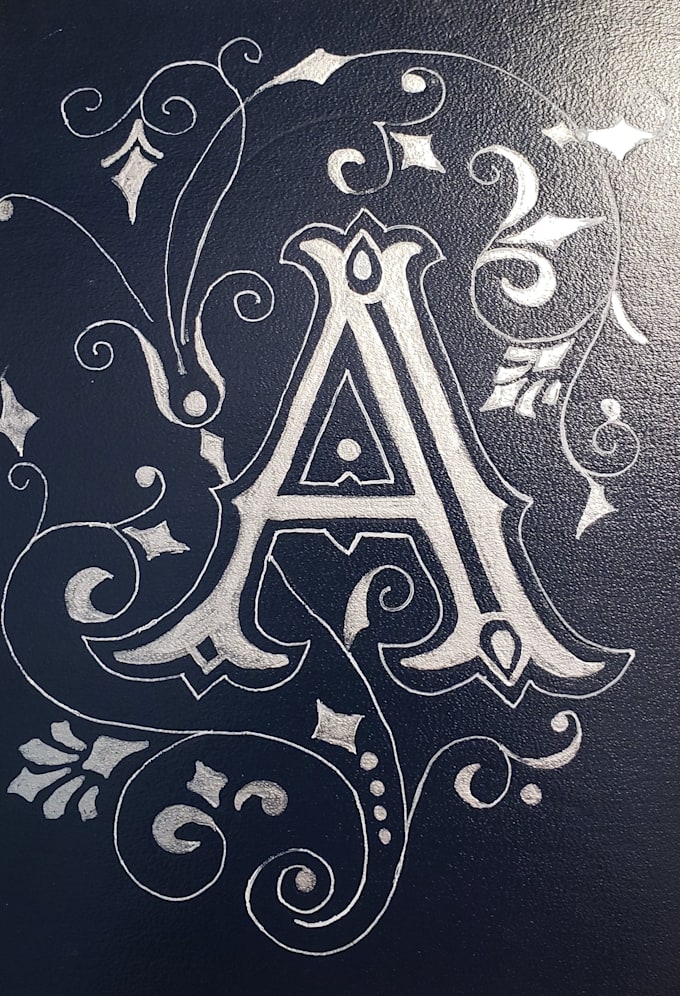create a custom illuminated letter for you