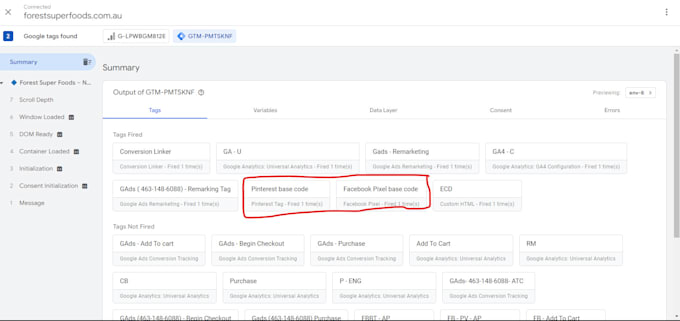 setup facebook or pinterest pixel to track  conversion