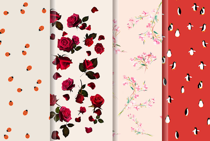 design patterns for textile, fabric prints and embroidery design