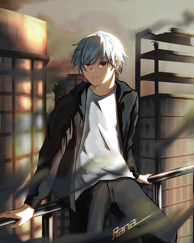 make cool illustration for you and your character