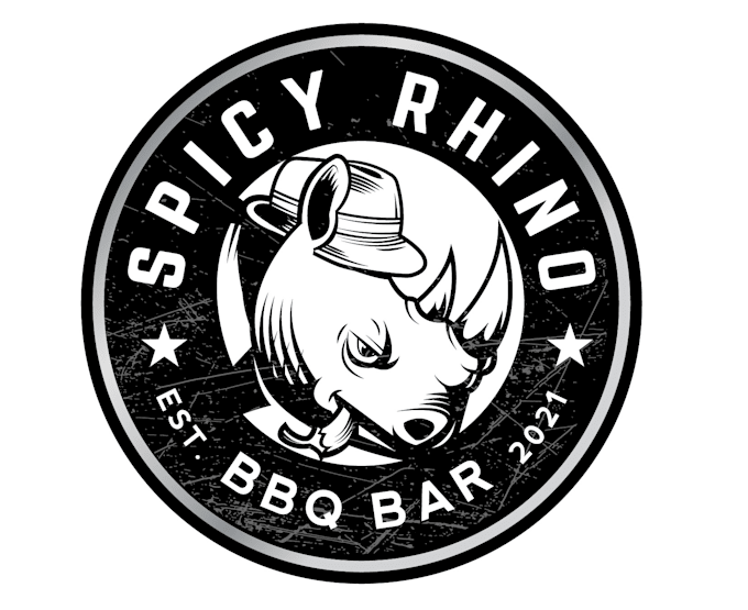 do make an modern custom rhino logo