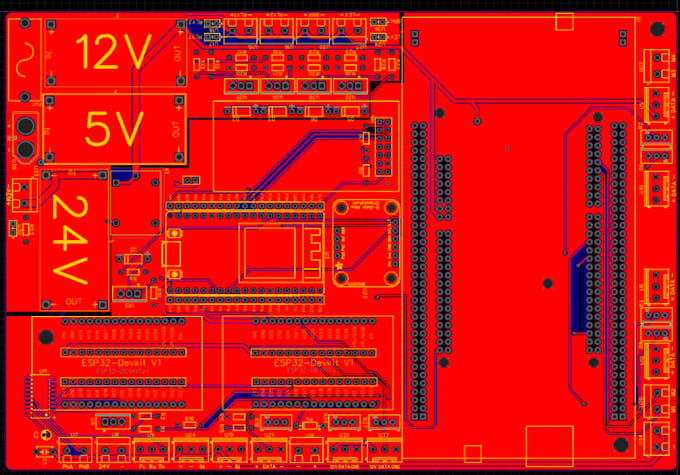 do pcb design and circuit in easyeda or altium