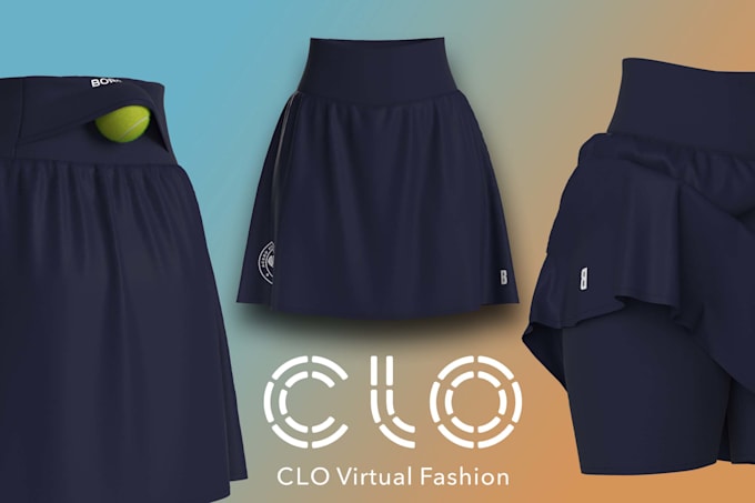create high quality 3d clothes rendering