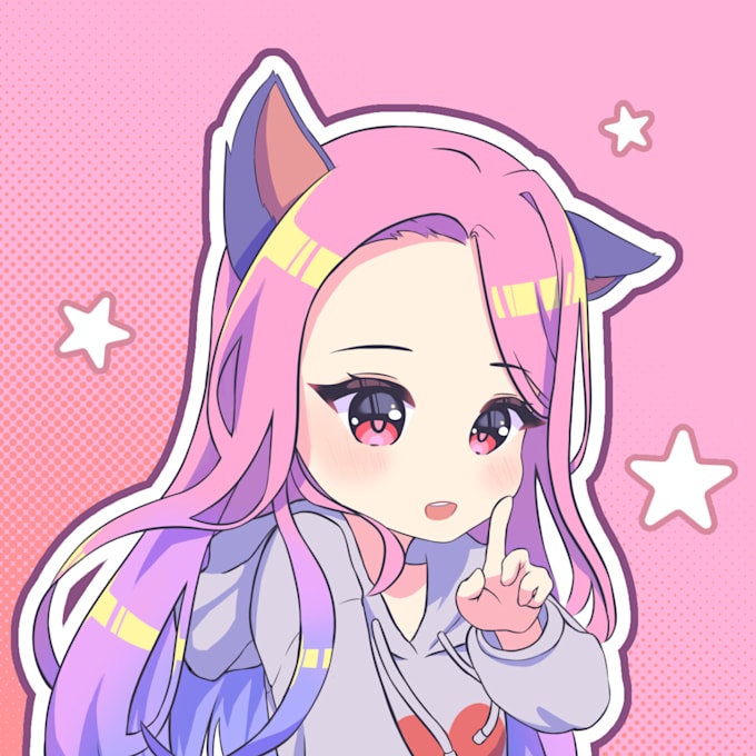 create an anime chibi drawing for your character