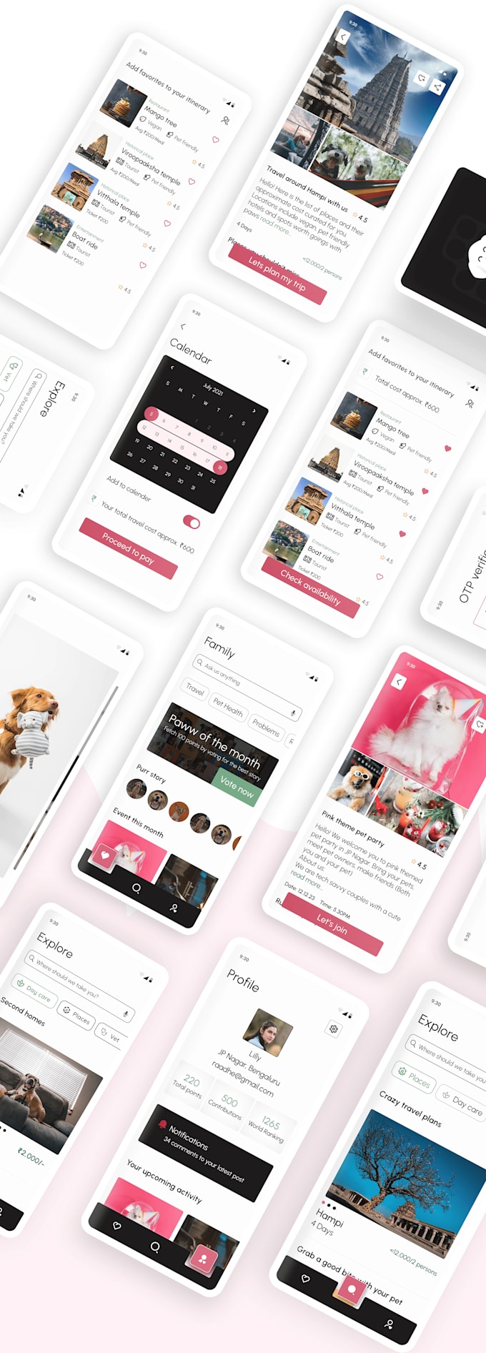 Design aesthetically pleasing apps and websites by Neha designer Fiverr