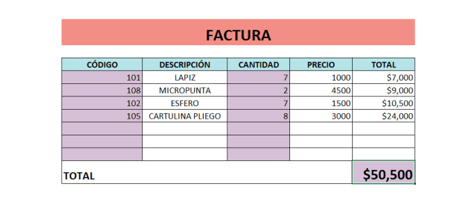 Crear Un Sistema De Facturación En Excel By Heaprojects Fiverr 5796