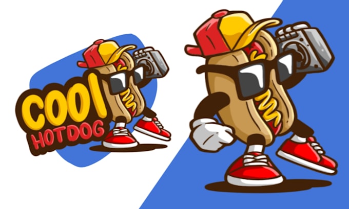 create animals cartoon logo for your business