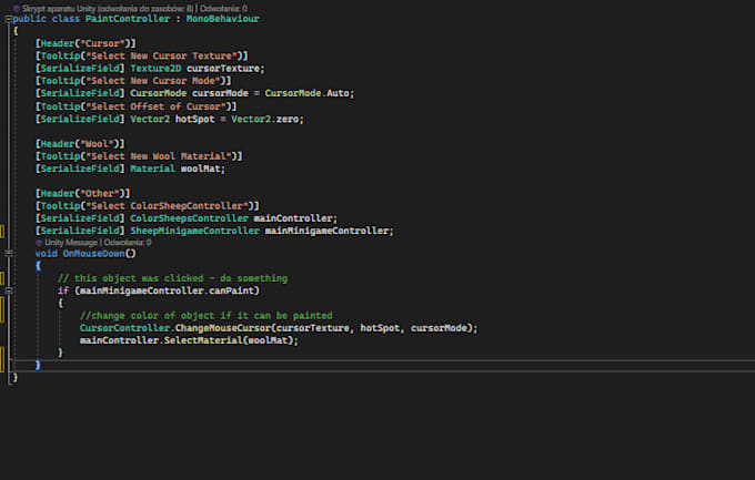 create scripts for unity and make them easy for you to use