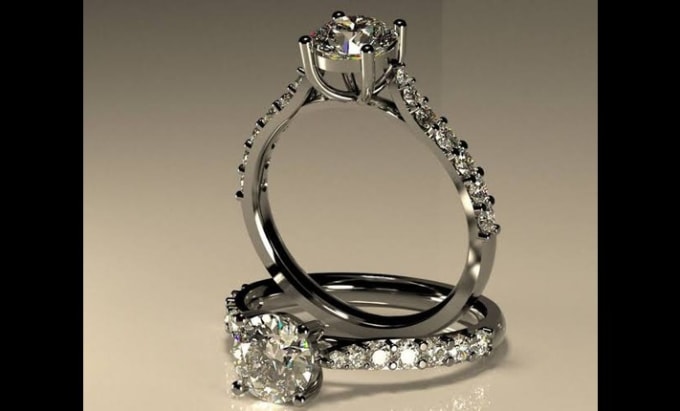 create realistic and precise 3d cad designs for custom jewelry pieces