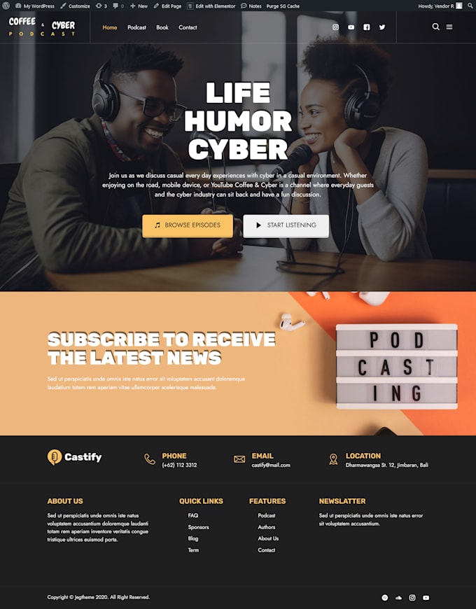 install, import, and customize envato template kits