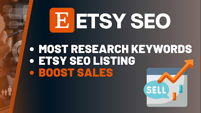 etsy SEO to maximize sales with optimized listings