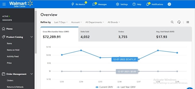 automate walmart dropshipping store