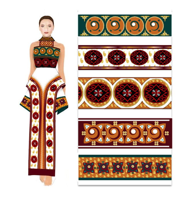 Make fashion illustrations for you by Payeldeb739 | Fiverr