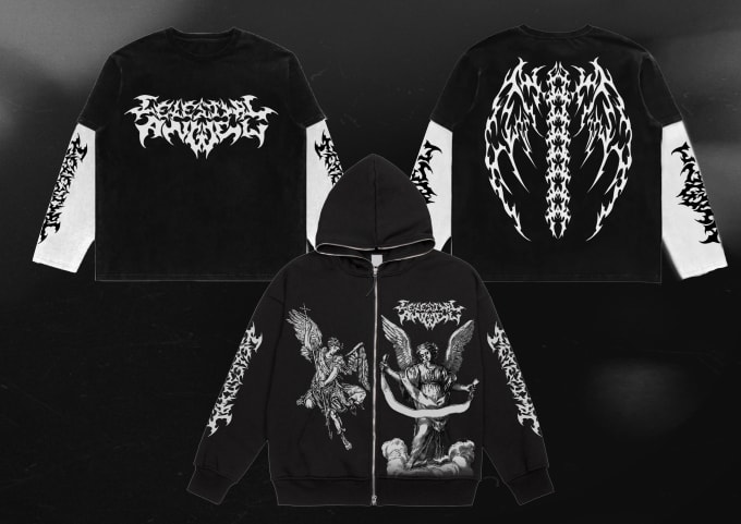 create edgy grunge y2k streetwear design