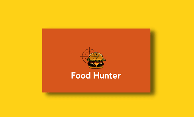 create restaurant,food business card design