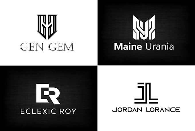 do a luxury monogram and business logo design