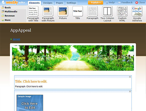 help you  create and design Weebly website