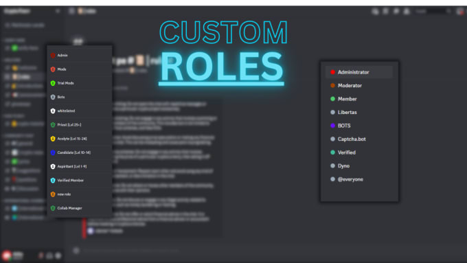 Create a custom discord server by Adrian_dima | Fiverr