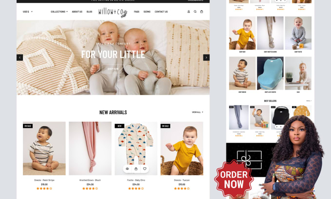 Baby clearance store websites