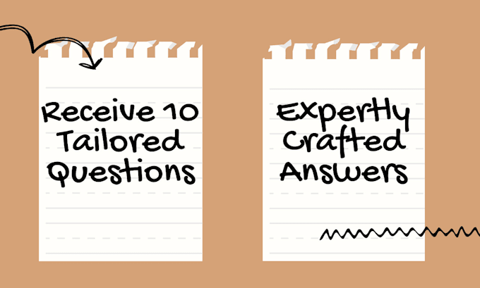 provide tailored questions and answers for your interview