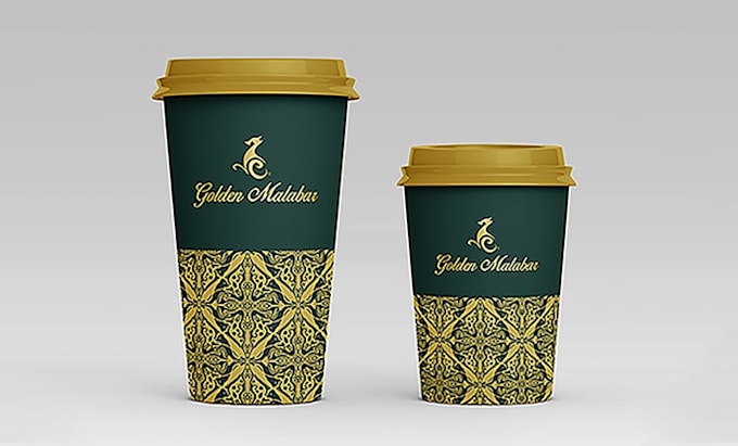 do creative design for a paper cup