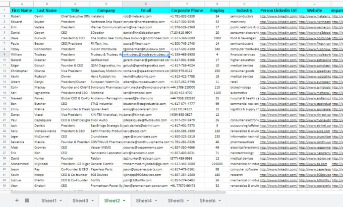 do b2b lead generation and prospect email list building