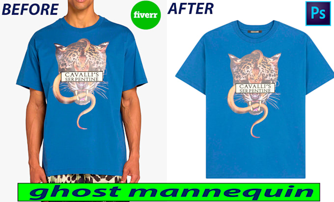 create ghost mannequin or dummy retouch