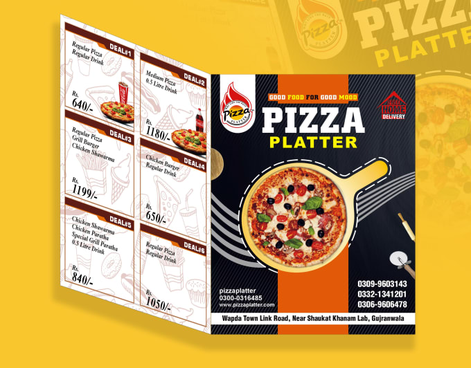 Make menu design for restaurant by Rajafaraz179 Fiverr