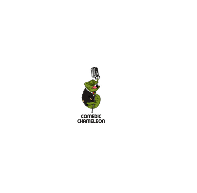 design extraordinary loveliness comedic chameleon logo
