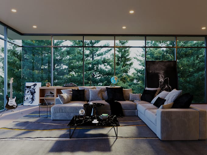 do  3ds modeling and photo realistic visuals