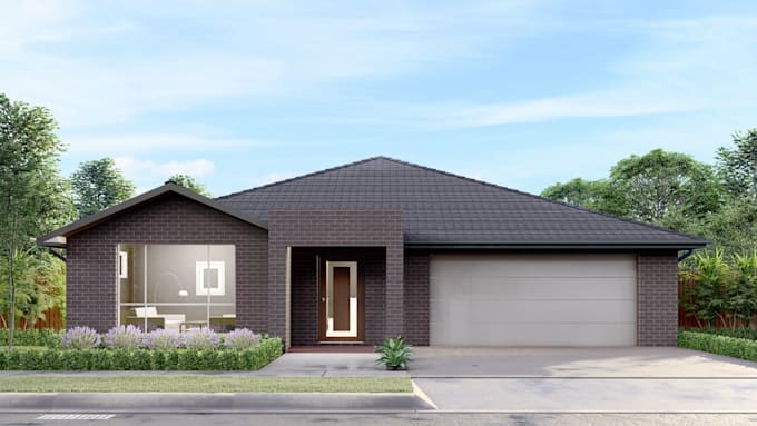 be your architect to create HD architectural 3d renders