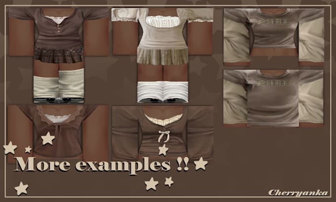 make realism styled roblox clothing for you