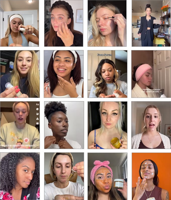 Provide email list of tiktok influencers that will post in exchange for