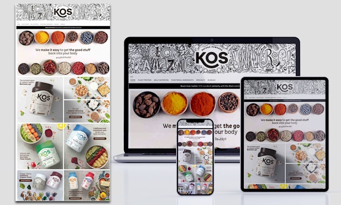 create professional amazon brand store or storefront design