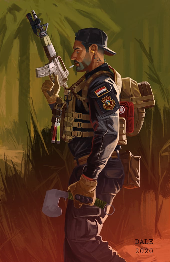 Illustrate military history portraits and illustrations by Cassdale ...