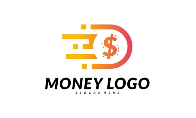 design creative money logo