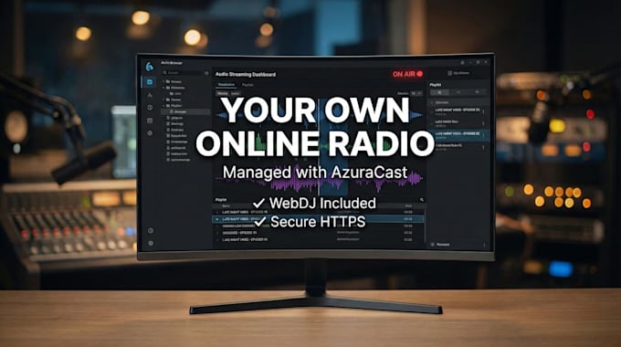provide professional HD radio streaming hosting