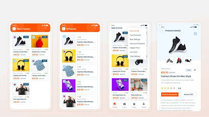 reskin or redesign your codecanyon android app