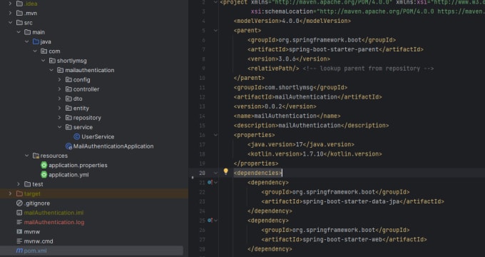 create rest API with java spring