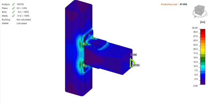 do steel connection design and analysis using idea statica